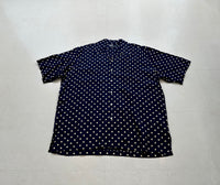 90s Polo RalphLauren PolkaDot Loop Rayon Shirt L