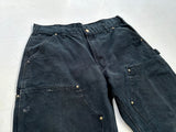 Carhartt Double Knee Pants 36x30 Black N14