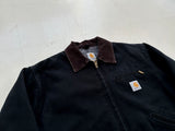90s Carhartt Detroit Jacket 48 Black