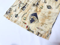 90s Polo Ralph Lauren VINTAGE CAMP Hemingway Loop Shirt L