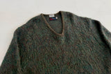 60s The Annex Mohair Sweater L Khaki Mix