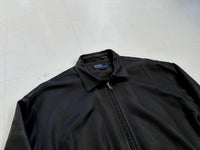 90s Polo Ralph Lauren Leather Jacket L Black