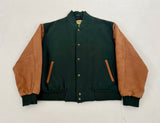 90s Cabela’s Wool Varsity Jacket L Green&Brown
