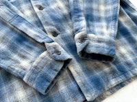 90s Pendleton ShadowPlaid Board Shirt L Turquoise