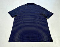 90s POLO GOLF Striped Polo Shirt XL Navy