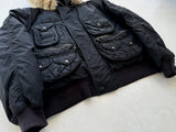 90s Polo Ralph Lauren Bomber jacket L Black