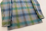 90s PENDLETON Shadow Plaid Board Shirt M Gray