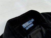 90s Polo Ralph Lauren MARLOWE Corduroy L/S Shirt XL Black