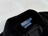 90s Polo Ralph Lauren MARLOWE Corduroy L/S Shirt XL Black
