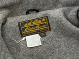 80s Eddie Bauer Fleece Fishing Jacket L Black