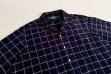 90s Polo Ralph Lauren Windowpane Check S/S Shirt XL