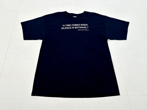 Used Martin Luther King Jr T-shirt XL Black
