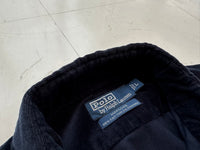 90s Polo RalphLauren MARLOWE Corduroy L/S Shirt L DeepNavy