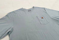 Used Carhartt Pocket T-shirt XL Skyblue