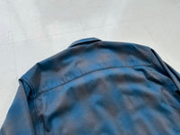 90s Pendleton Shadow Plaid Jacket L Turquoise