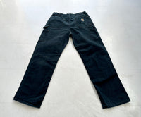 Carhartt Double Knee Pants 36x32 Black N16