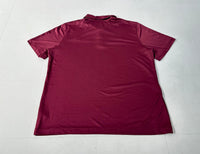 NIKE DRI-FIT Polo Shirt L Burgundy