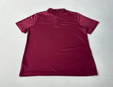 NIKE DRI-FIT Polo Shirt L Burgundy