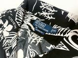 90s Polo Ralph Lauren Black Hawaiian Shirt XXL