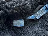 80s Polo Ralph Lauren Mouton Coat M Black