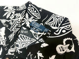 90s Polo Ralph Lauren Black Hawaiian Shirt XL