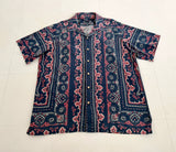 90s Polo Ralph Lauren VINTAGE CAMP Paisley S/S Loop Shirt L