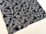 90s Polo Ralph Lauren Botanical Rayon S/S Shirt L Black