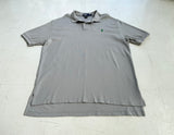 90s Polo Ralph Lauren 100%Cotton Polo shirt XL LightGray