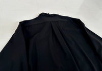 90s WHITFIRLD Wool L/S Shirt L Black