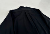 90s WHITFIRLD Wool L/S Shirt L Black