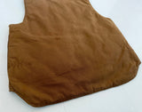 90s Carhartt Duck Vest XL Brown