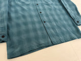 90s Pendleton Shadow Plaid Board Shirt M Turquoise