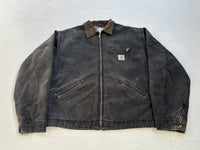 90s Carhartt Detroit Jacket 50 Tall Black