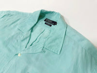 90s Polo Ralph Lauren CALDWELL Loop Shirt L TiffanyBlue