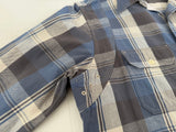 90s Polo Ralph Lauren Large Plaid Work L/S Shirt L Blue