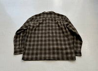 90s Pendleton Shadow Plaid Board Shirt L OD