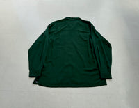 90s Polo RalphLauren Rayon Loop Shirt M ForestGreen