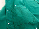 90s Carhartt Michigan Unlined Chore Coat XXL CU1058 Cactus Green