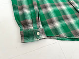 90s Polo Ralph Lauren Cotton Flannel L/S Shirt XL Green