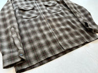90s Pendleton ShadowPlaid Board Shirt L Khaki