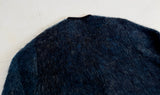 60s Sears Premiere Mohair Cardigan M Black