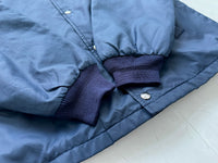 90s Wether Breaker Nylon Coach Jacket Navy