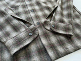 90s Pendleton Shadow Plaid Board Shirt L OD