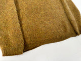 60s ARROW Mohair Crewneck Sweater M MustardBrown