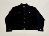 90s CalvinKlein Jeans Trucker Jacket M Black