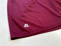 Used Russell Mesh Shorts XL Burgundy