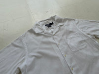 90s Polo Talph Lauren CALDWELL Loop Shirt M Pure White
