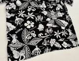 90s Polo Ralph Lauren Hawaiian Rayon Shirt L Black