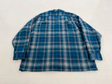 90s Pendleton Shadow Plaid Board Shirt XL Navy
