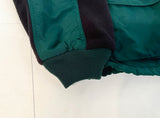 90s Eddie Bauer Nylon&Fleece Fishing Jacket L Green